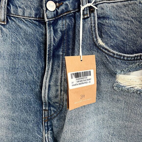 NWT Reformation Dixie High Rise Jean Short 31 - Picture 8 of 12